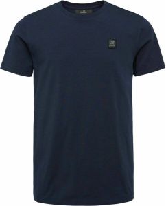 Vanguard t-shirt effen donkerblauw