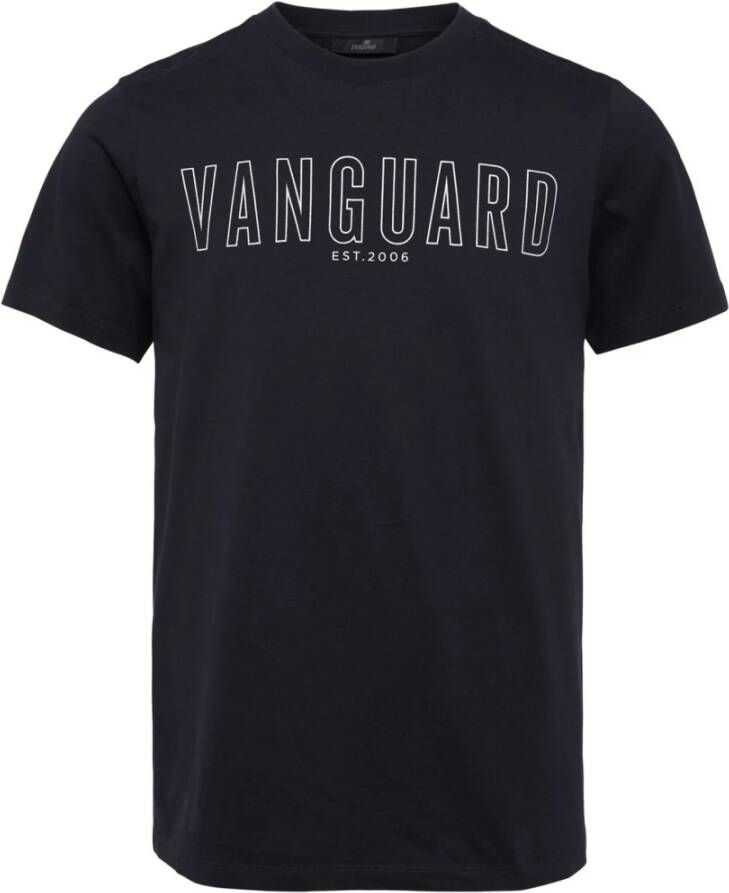 Vanguard t-shirt Blauw Heren