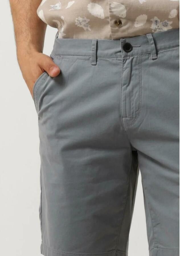 VANGUARD Heren Broeken V65 Shorts Fine Twill Stretch Grijs - Foto 5