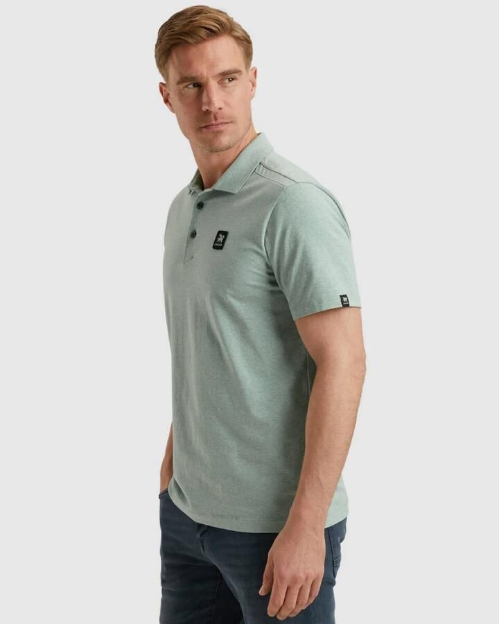 Vanguard Katoenen poloshirt met korte mouwen Green Heren - Foto 2