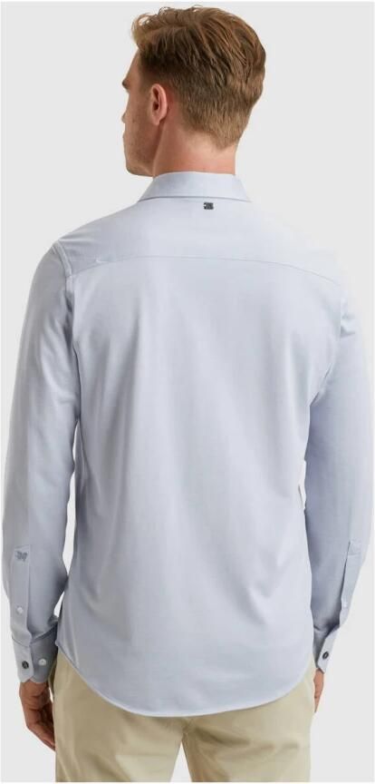 Vanguard Lange Mouw Oxford Jersey Shirt Blue Heren - Foto 7