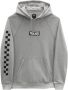 Vans Ruitjes Hoodie Cement Heather Gray Heren - Thumbnail 1