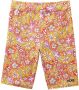 Vans Flying V Bedrukte Shorts voor Dames Orange Dames - Thumbnail 1