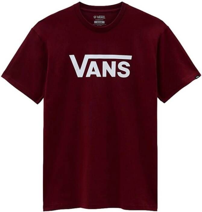 Vans Heren Klassiek T-Shirt Rood Heren