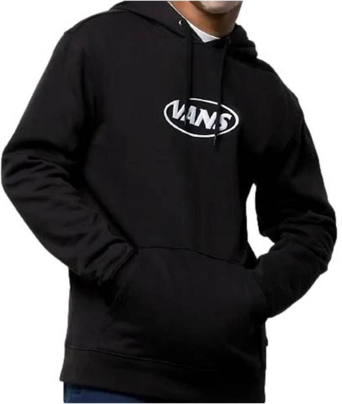 Vans Zwarte Commerica Hoodie met 3D Logo Black Heren