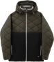 Vans Groene Hoodie Lange Mouwen Contrastdetails Ritssluiting Green Heren - Thumbnail 3