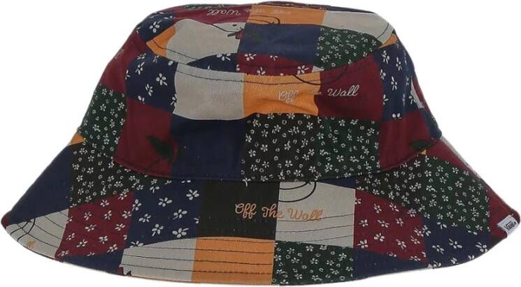 Vans Katoenen emmer hoed Blauw Dames