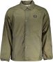 Vans Groene Hoodie Lange Mouwen Contrastdetails Ritssluiting Green Heren - Thumbnail 1