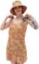 Vans Bloemen Cami Jurk Zon Gebakken Multicolor Dames - Thumbnail 1