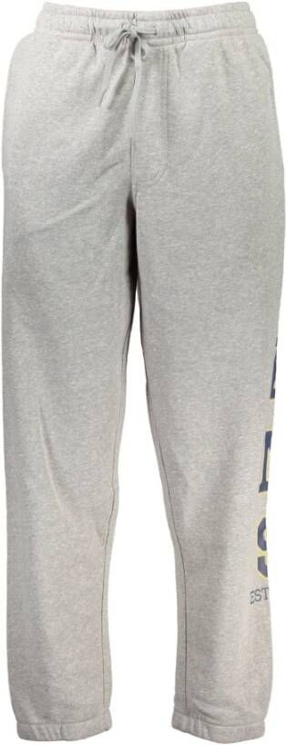 Vans Sportieve Grijze Heren Sweatpants met Elastische Taille Gray Heren