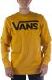 Vans Klassieke Crew II Sweatshirt Gouden Geel Yellow Heren - Thumbnail 3