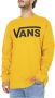 Vans Sweatshirt Hoodies Yellow Heren - Thumbnail 1