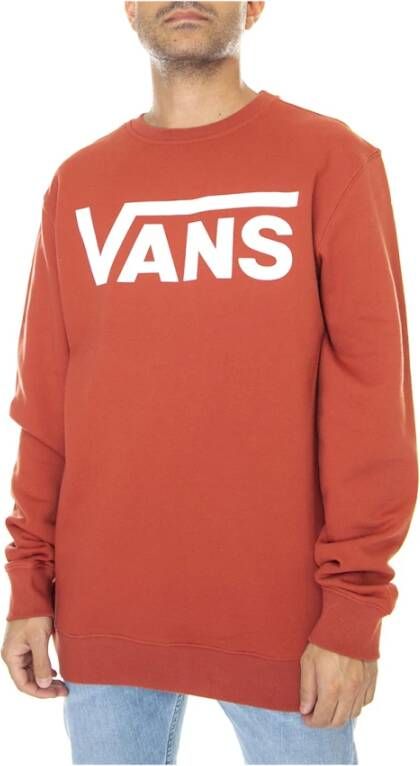 Vans Sweatshirts Hoodies Rood Heren