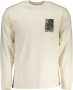 Vans Witte Katoenen T-Shirt met Lange Mouwen en Print White Heren - Thumbnail 1