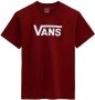 Vans Klassieke Tee Syrah Wit Korte Mouw T-shirt Brown Heren - Thumbnail 1