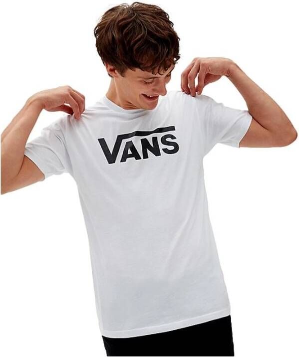 Vans Heren Clic T-Shirt Vn000Gggyb21 White Unisex