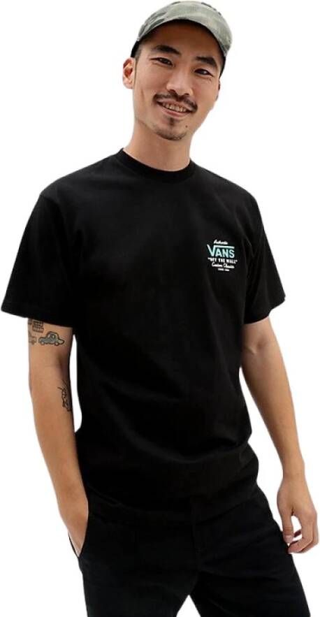 Vans Kliek Holder Heren T-shirt Black Heren