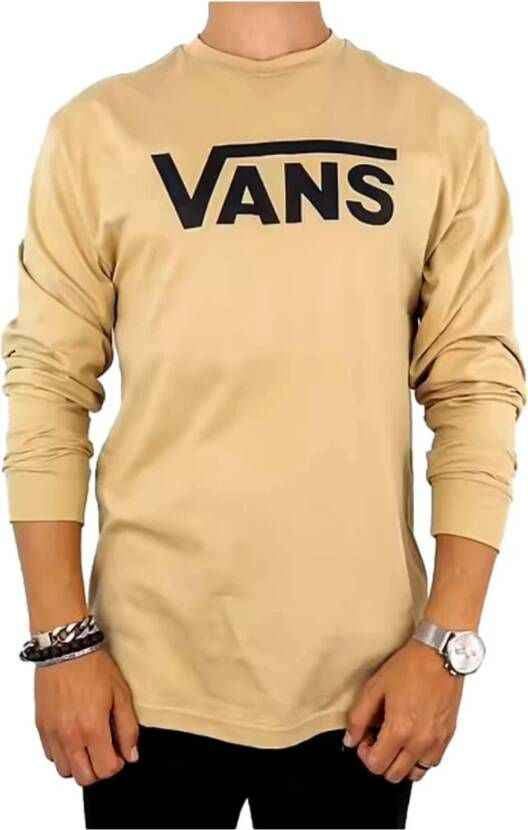 Vans Tops met lange mouwen Beige