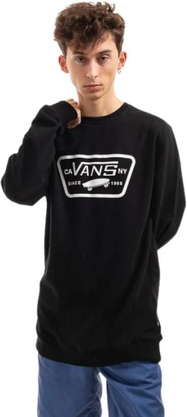 Vans Full Patch Crew Sweatshirt Black
