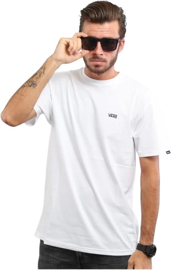 Vans Basis T-Shirt White Heren - Foto 2