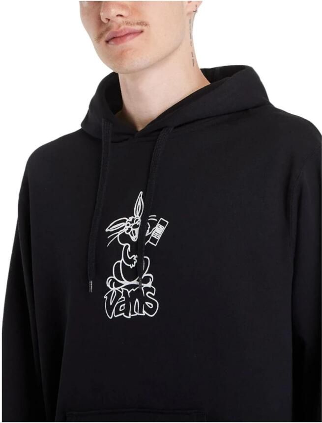 Vans Crazy Eddy 66 Losse Hoodie Black Dames