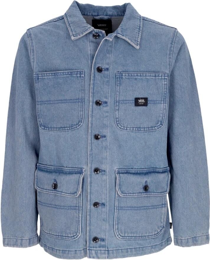 Vans Denim Jack Stonewash Blauw Blue Heren