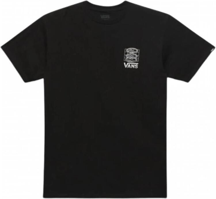Vans T-shirt Korte Mouw vn0007_micro_trails_tee_nero