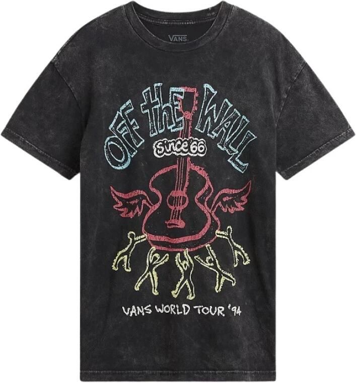 Vans Guitar Solo Oversized Shirts Black Dames - Foto 4