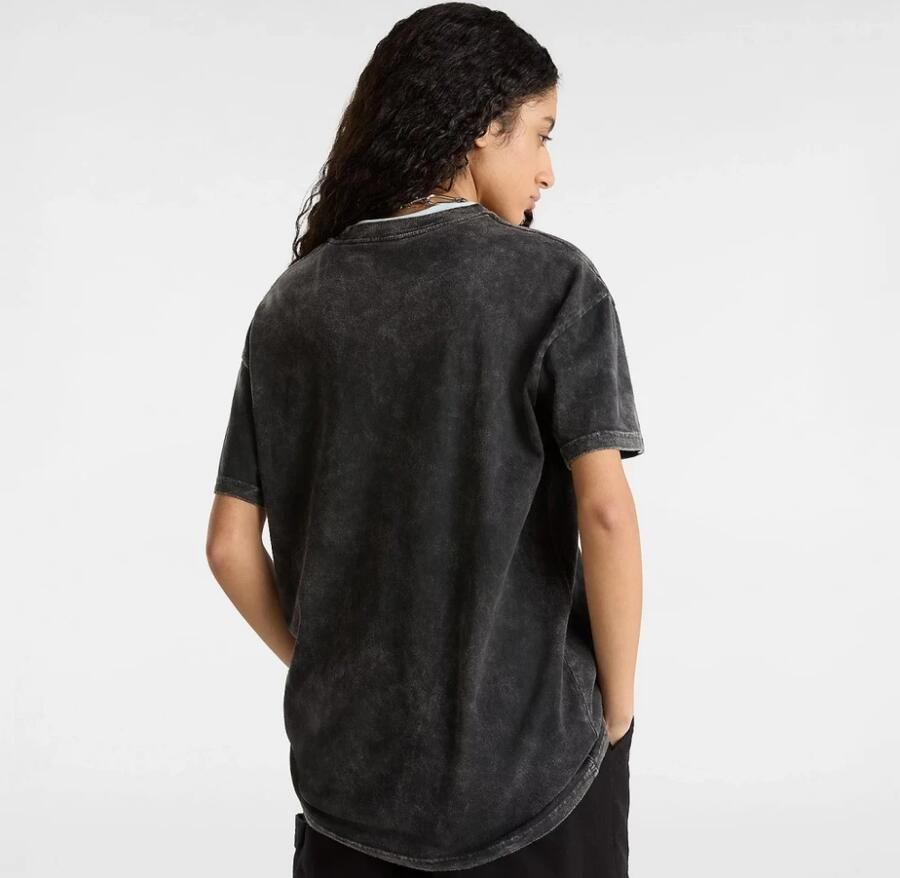 Vans Guitar Solo Oversized Shirts Black Dames - Foto 2