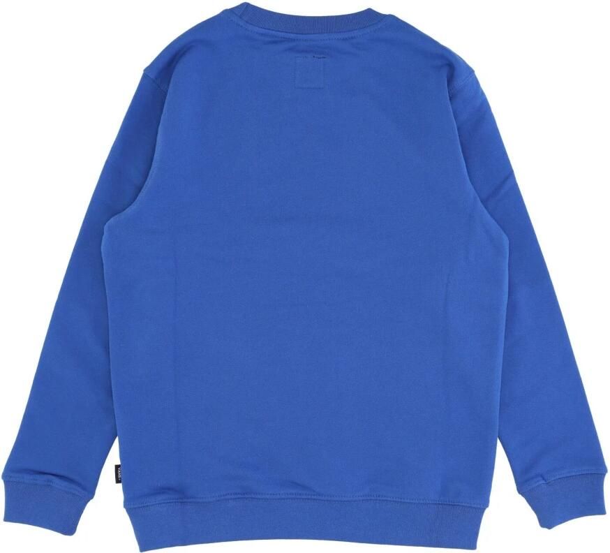 Vans Jongens Klassieke Crewneck Sweatshirt Blauw Wit Blue Heren - Foto 2