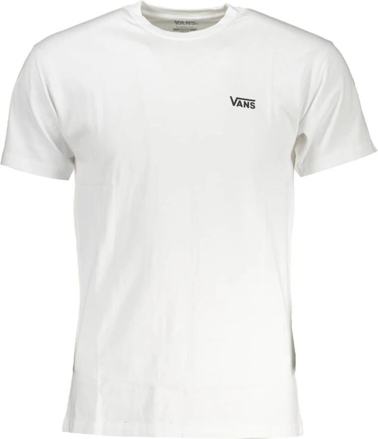 Vans Klassiek Ronde Hals Bedrukt T-shirt White Heren