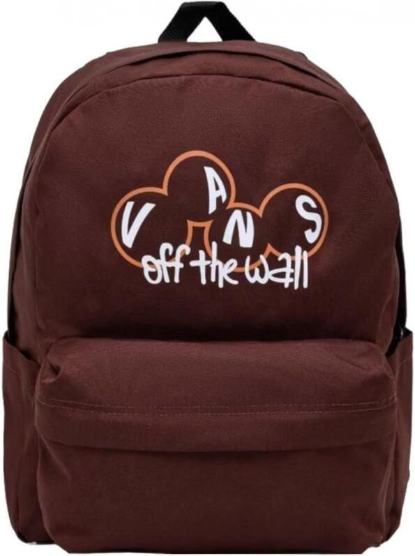 Vans Klassieke Bordeauxrode Rugzak met Meerdere Zakken Red Heren - Foto 3
