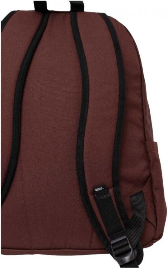 Vans Klassieke Bordeauxrode Rugzak met Meerdere Zakken Red Heren
