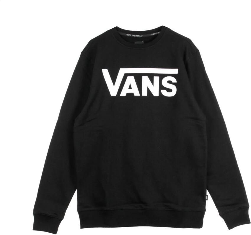 Vans Klassieke Crew II Sweatshirt Zwart Wit Black Heren - Foto 3