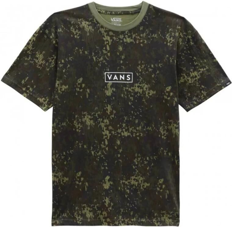 Vans Klassieke Easy Box Lo T-Shirt Green Heren - Foto 5