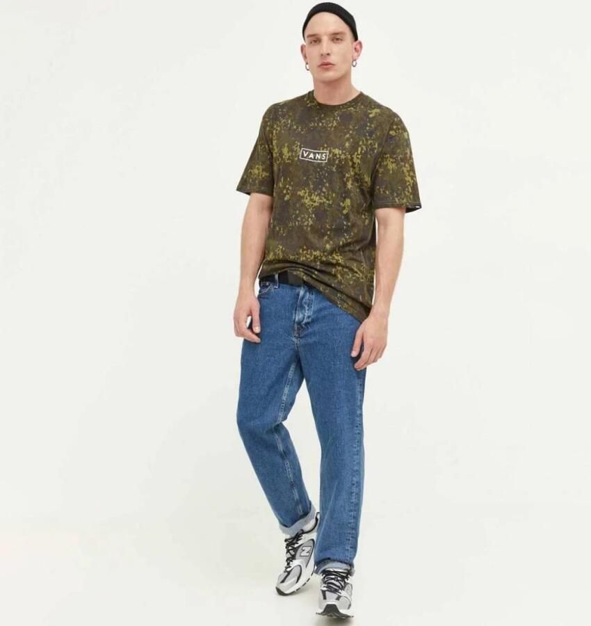 Vans Klassieke Easy Box Lo T-Shirt Green Heren - Foto 2