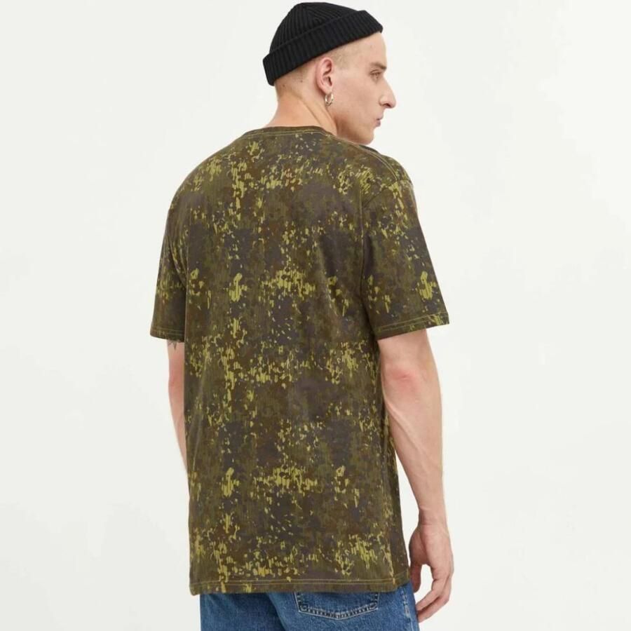 Vans Klassieke Easy Box Lo T-Shirt Green Heren