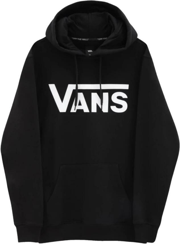 Vans Klassieke Po Hoodie II Zwart Wit Black Heren - Foto 5