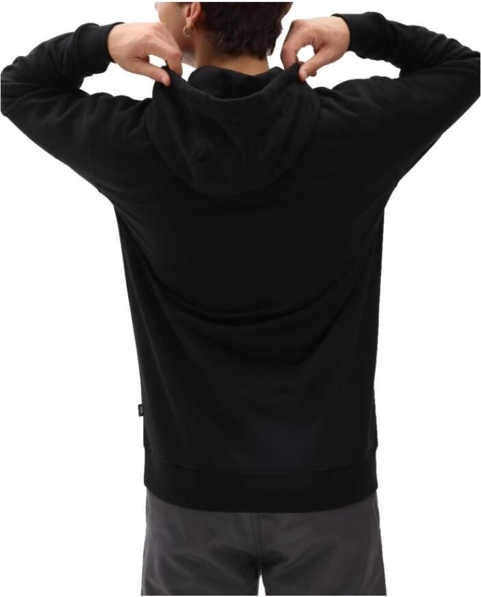 Vans Klassieke Po Hoodie II Zwart Wit Black Heren - Foto 4