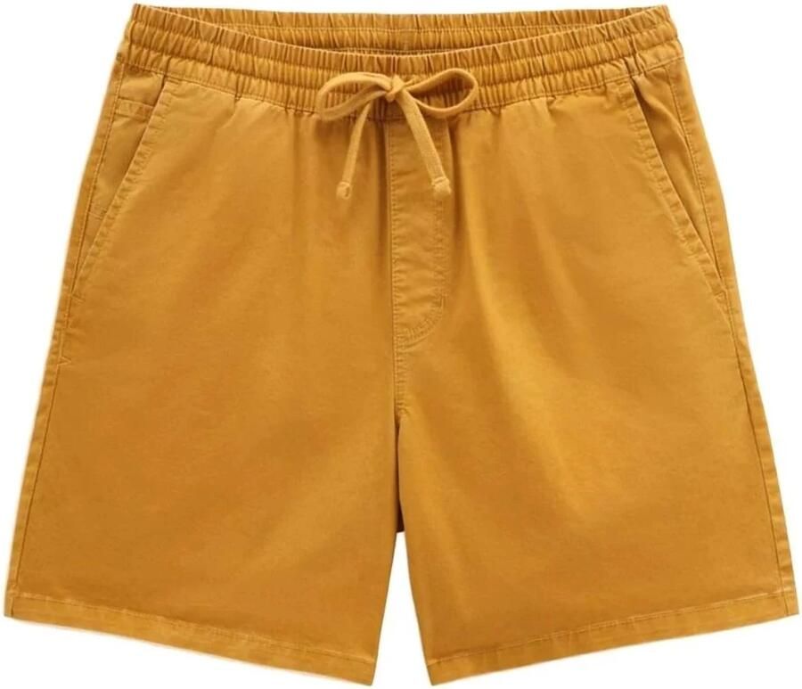 Vans MN Range Salt Wash Relaxed Elastic Shorts Orange Heren - Foto 4