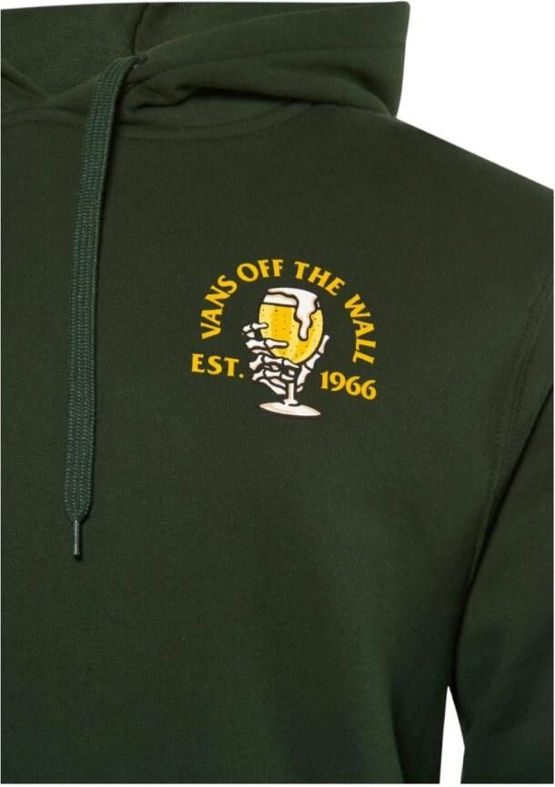 Vans Moderne Urban Hoodie met Logo Green Heren - Foto 2