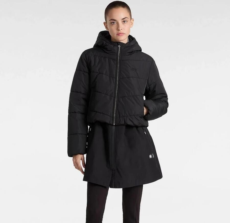 Vans Gewatteerde jas FOUNDRY CROP PUFF HOOD MTE - Foto 2