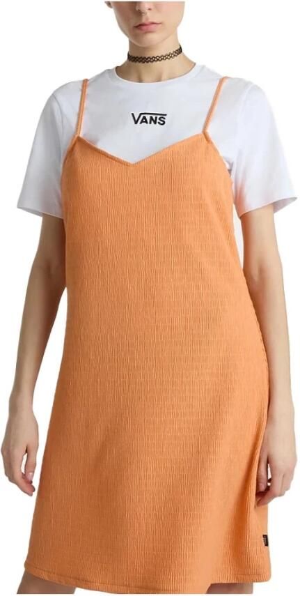 Vans Zomer Cami Jurk Orange Dames - Foto 4