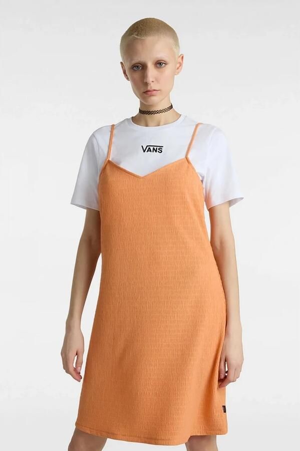 Vans Zomer Cami Jurk Orange Dames - Foto 3
