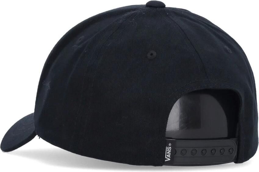 Vans Zwarte gebogen klep pet voor mannen Black Heren