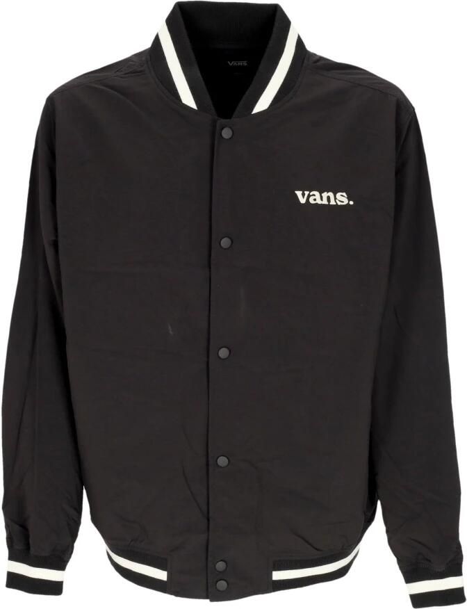 Vans Zwarte Varsity Jack Lichtgewicht Ongevoerd Black Heren