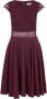 Vera Mont Bordeaux Elegante Jurk Red Dames - Thumbnail 1