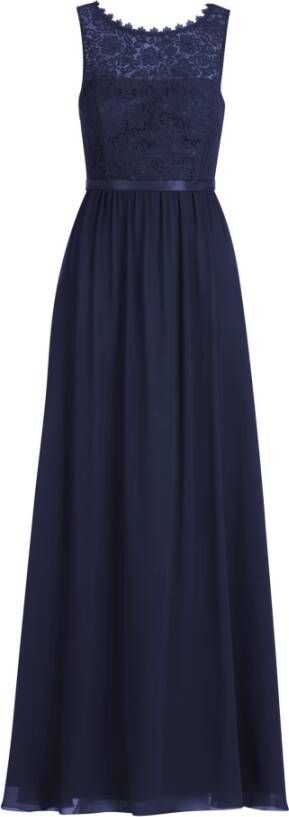 Vera Mont Maxi dagelijkse jurk Blue Dames