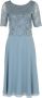 Vera Mont A-lijn jurk met kant lichtblauw - Thumbnail 3
