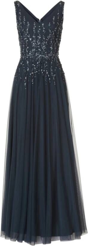 Vera Mont Gelegenheidsjurk Blauw Dames